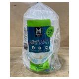 Pack of 200 Disposable Snack Bowls