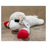 Lamb chop dog toy