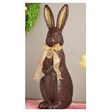 24-inch Chocolate Bunny Decor