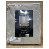 Chambray Linen Blend Blackout Panel Pair