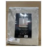 Chalker Linen Blend Blackout Curtain Pair