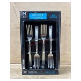 36 Stainless Steel Dinner Forks