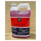 Commercial Sanitizer Solution, Red Bottle