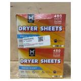 Dryer Sheets Fresh Scent Twin Pack