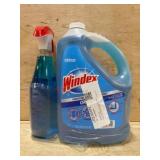 Windex Glass Cleaner Set With Trigger Bottle