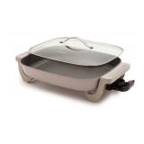 Advanced Electric Skillet With Lid