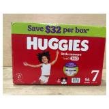 Huggies Little Movers Size 7 Diapers