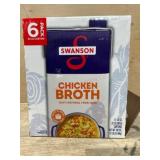 Pack of Swanson Chicken Broth Cartons