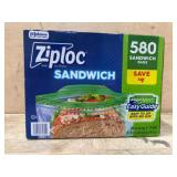 Ziploc Sandwich Bags, 580 Count Box