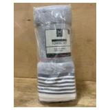 Striped Cotton Kitchen Towel Set
