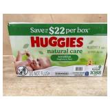 Huggies Natural Care Baby Wipes Lot