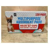 Multipurpose Absorbent Pads, 120-Count