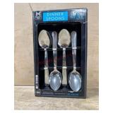 36 Stainless Steel Dinner Spoons