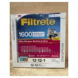 3M Filtrete 1600 Air Filters, 12x12x1, 4-Pack