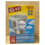 Glad Small Trash Bags, 156-Count Value Pack
