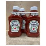 3-Pack Heinz Tomato Ketchup Bottles