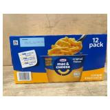 Kraft Mac & Cheese 12-Pack Cups, Original Flavor