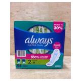 Always Ultra Thin Pads, Long Super, 92 Pack
