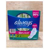 Always Ultra Thin Long Super Pads