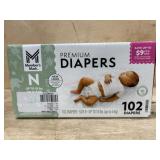 Premium Baby Diapers Size N