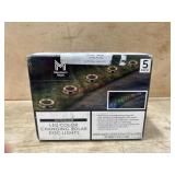 5 LED Color Changing Solar Disc Lights