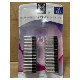 48-Pack AAA Alkaline Batteries