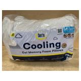Serta Cooling Memory Foam Pillows, 2-Pack
