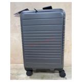 Gray Hard-Sided Spinner Suitcase