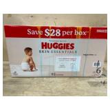 Huggies Skin Essentials Diapers, Size 6, 92 Ct