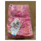 2 pack Pink Kids Beach Towel with Floral Design