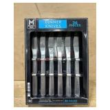 36-Piece Stainless Steel Dinner Knives Set