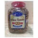 Utz Mini Twists Pretzels Jar