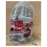 Pack of 132 Clear Cups for Beverages