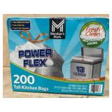 200 Count Tall Kitchen Bags With Drawstring