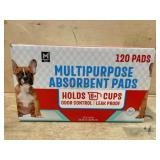 Multipurpose Absorbent Pads, 120-Count