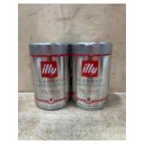 Illy Classico Coffee Tin Pair