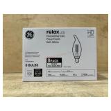 GE Relax LED Decorative CAC Light Bulbs