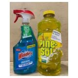 Windex and Pine-Sol Cleaning Lot