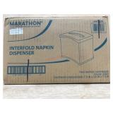 Gray Marathon Interfold Napkin Dispenser