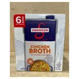 Swanson Chicken Broth 6-Pack Cartons