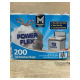 200 Tall Kitchen Bags with Expandable Features