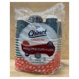Chinet Comfort Insulated Cups With Lids