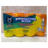 Disinfecting Wipes 4-Pack, 312 Total Wipes