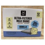 Vanilla Ultra-Filtered Milk Shake, 12 Pack