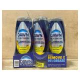 Dawn Platinum Dishwashing Liquid, 3-Pack