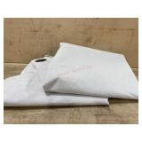 2 curtain panels size unknown