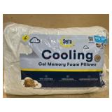 Serta Cooling Gel Memory Foam Pillows, 2-Pack