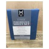 6-Piece Queen Sheet Set in Blue
