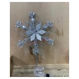 Snowflake Ornament Tree Topper