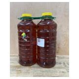 Twin Pack of Honey Bottles With Yellow Caps